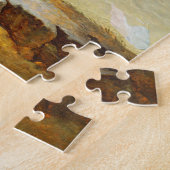 アルプスを渡るナポレオン│ジャック・ルイ・ダビデ ジグソーパズル (側面)