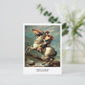 アルプスを越えるナポレオン ポストカード (スタンド正面)