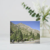 アルプスを通した乗車 ポストカード (スタンド正面)