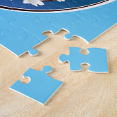 アルプスを飛ばす ジグソーパズル (側面)