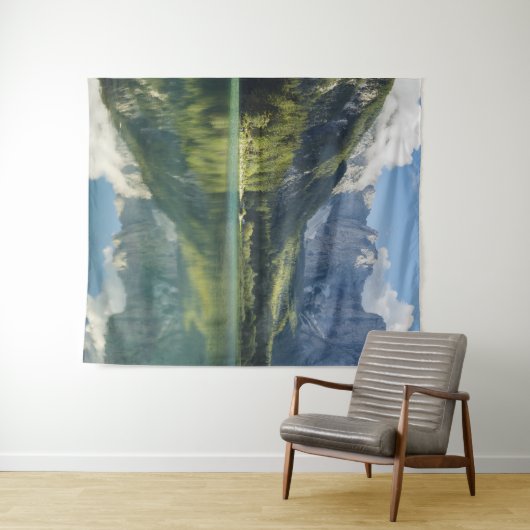 アルプスターコイズウォータービューティフルマウンテンレイク タペストリー (インサイチュ(横))