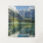 アルプスターコイズウォータービューティフルマウンテンレイク タペストリー (正面)