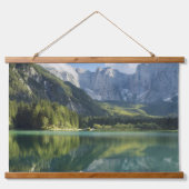 アルプスターコイズウォータービューティフルマウンテンレイク 吊り下げ型タペストリー (正面)