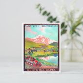 アルプスツアーフランスヴィンテージ旅行 ポストカード (スタンド正面)