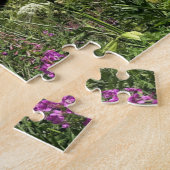 アルプスフランスのとアルパインの花 ジグソーパズル (側面)