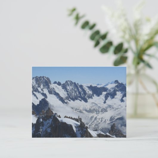 アルプスフランスのシャモニーはがき ポストカード (スタンド正面)