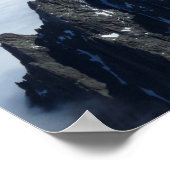 アルプスフランスのシャモニー地区 ポスター (角)