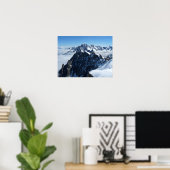 アルプスフランスのシャモニー地区 ポスター (ホームオフィス)