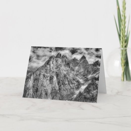 アルプスフランスのシャモニー カード (正面)