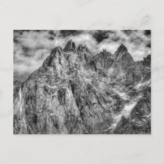 アルプスフランスのシャモニー ポストカード (正面)