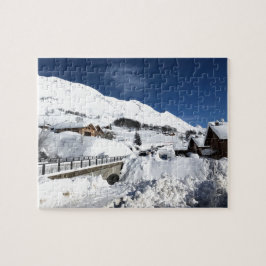 アルプスフランスのチニロン ジグソーパズル