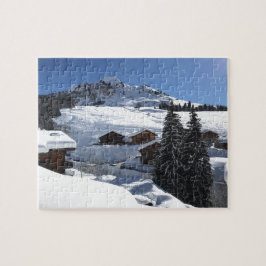 アルプスフランスのチニロン ジグソーパズル