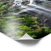 アルプスマウンテントップウォーターフォール フォトプリント            (角)