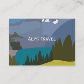 アルプスマウンテンレイクトラベル 名刺 (正面)