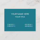 アルプスマウンテンレイクトラベル 名刺 (裏面)