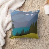 アルプスマウンテンレイク クッション (ブランケット)