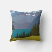 アルプスマウンテンレイク クッション (裏面)