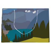 アルプスマウンテンレイク ラージペーパーバッグ (正面)