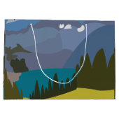 アルプスマウンテンレイク ラージペーパーバッグ (裏面)