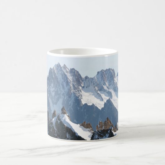 アルプス山脈素晴らし! コーヒーマグカップ (中央)