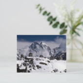 アルプス山脈、ネパール冬 ポストカード (スタンド正面)
