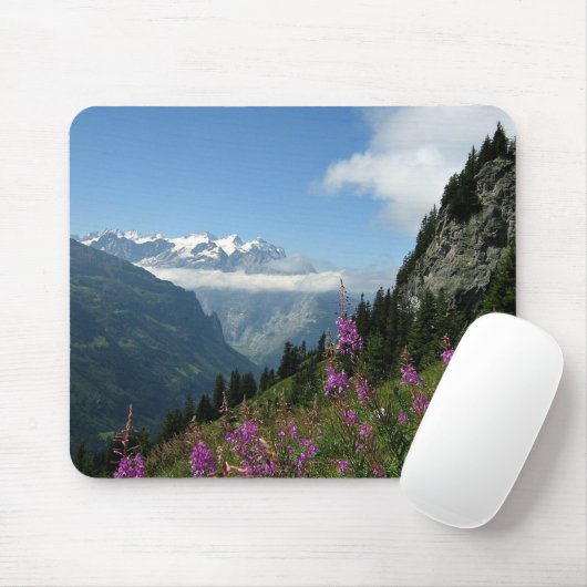 アルプス山脈 マウスパッド (マウス)