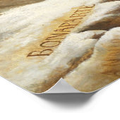 アルプス横断ナポレオン – ジャック – ルイ・ダビデ ポスター (角)