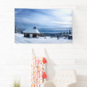 アルプス雪山のチャペル 横断幕 (インサイチュ)