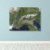 アルプス2 キャンバスプリント (インサイチュ (ウッドフロア))