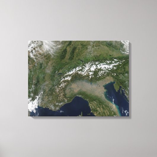 アルプス2 キャンバスプリント (正面)