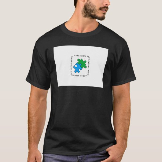 アルプス・アドリア海作業部会旗 Tシャツ (正面)