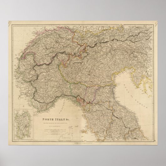 アルプス・イタリア ポスター (正面)