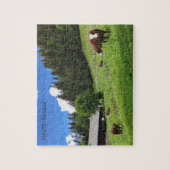 アルプス・オート・サヴォワフランスのー ジグソーパズル (縦)