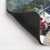 アルプス・シャモニフランスのー マウスパッド (コーナー)