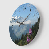 アルプス-スイス ラージ壁時計 (傾斜)