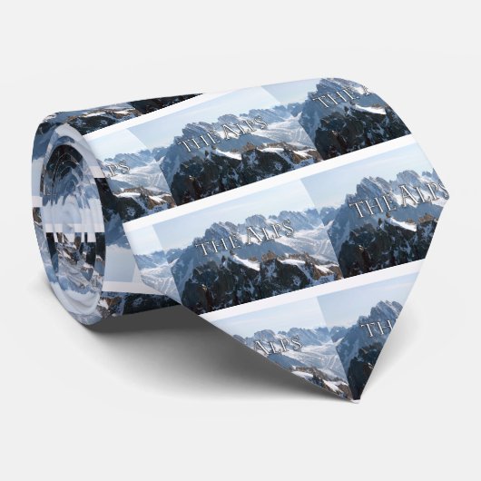 アルプス – 壮大！ ネクタイ (ロール)