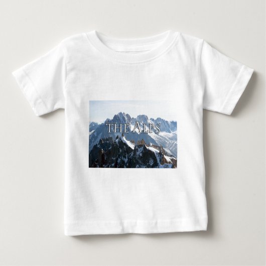 アルプス – 壮大! ベビーTシャツ (正面)