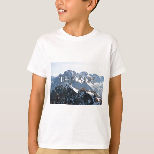 アルプス – 壮大! Tシャツ (正面)