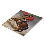 アルプス、c.1800 (キャンバスの油)を交差させているナポレオン タイル (側面)