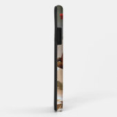 アルプス、c.1800 (キャンバスの油)を交差させているナポレオン Case-Mate iPhoneケース (裏面/右)