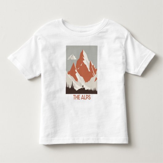 アルプスTee トドラーTシャツ (正面)