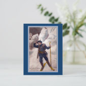 アルプフランスのスの兵士 – レディーブルブルス ポストカード (スタンド正面)