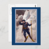 アルプフランスのスの兵士 – レディーブルブルス ポストカード (正面/裏面)