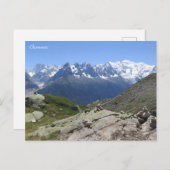 アルプフランスのス ポストカード (正面/裏面)