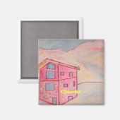 アルプフランスのス マグネット (正面/裏面)