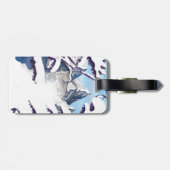 アルプフランスのス ラゲッジタグ (裏面横)