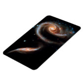 アルプ273バラ銀河 ハッブル宇宙写真 マグネット (左側)
