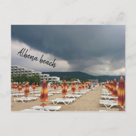 アルベナビーチブルガリア葉書 ポストカード