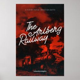 アルベルク鉄道 1906 クラシック映画 ポスター