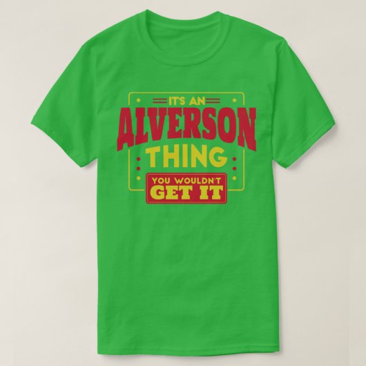 アルベルソン Tシャツ (デザイン正面)